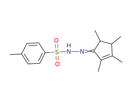 N’-(2,3,4,5-tetramethylcyclopent-2-ene-ylidene)tosylhydrazide