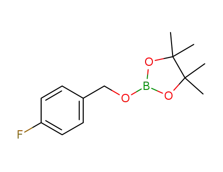 2-((4-fluorobenzyl)oxy)-4,4,5,5-tetramethyl-1,3,2-dioxaborolane