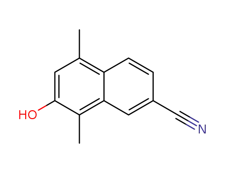 7-hydroxy-5,8-dimethyl-2-naphthonitrile