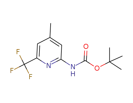 tert-butyl (4-methyl-6-(trifluoromethyl)pyridin-2-yl)carbamate