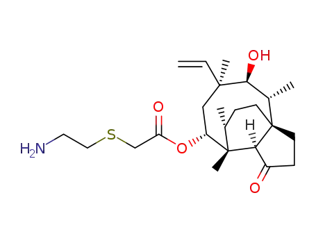 22-(2-aminoethylsulfanyl)-22-deoxypleuromutilin