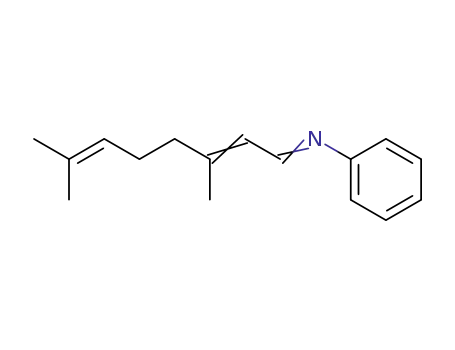 Molecular Structure of 72429-03-9 (N-(3,7-Dimethyl-2,6-octadienylidene)benzenamine)