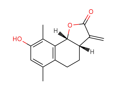 (3aS,9bR)-8-hydroxy-6,9-dimethyl-3-methylene-3a,4,5,9b-tetrahydronaphtho[1,2-b]furan-2(3H)-one