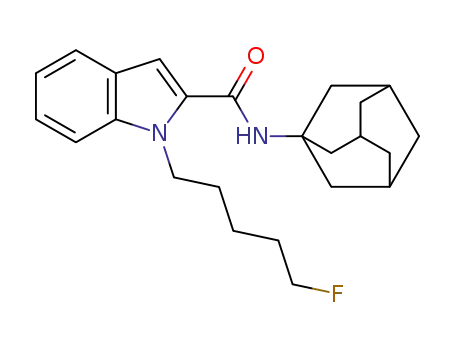 N-((3s,5s,7s)-adamantan-1-yl)-1-(5-fluoropentyl)-1H-indole-2-carboxamide