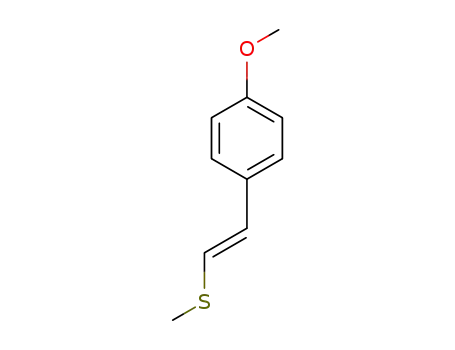 Molecular Structure of 14846-66-3 (Benzene, 1-methoxy-4-[2-(methylthio)ethenyl]-, (E)-)