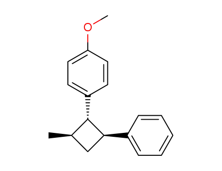 1-methoxy-4-((1S*,2R*,4S*)-2-methyl-4-phenylcyclobutyl)benzene