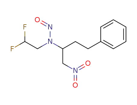 N-(2,2-difluoroethyl)-N-(1-nitro-4-phenylbutan-2-yl)nitrous amide
