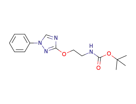 N-Boc-2-(1-phenyl-1H-1,2,4-triazol-3-oxy)ethylamine