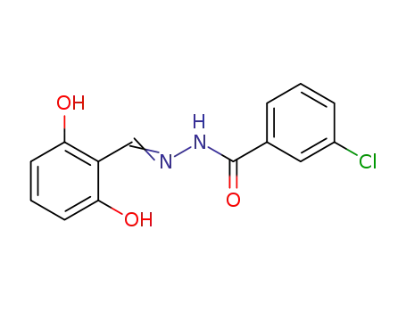 2,6-dihydroxybenzaldehyde 3-chlorobenzohydrazone