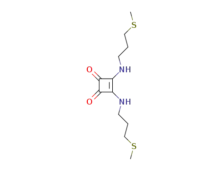 3,4-bis{[3-(methylsulfanyl)propyl]amino}cyclobut-3-ene-1,2-dione