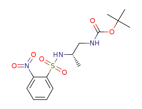 tert-butyl (S)-{2-[(2-nitrophenyl)sulfonamido]propyl}carbamate
