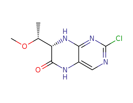 (7S)-2-chloro-7-((R)-1-methoxyethyl)-7,8-dihydropteridin-6(5H)-one