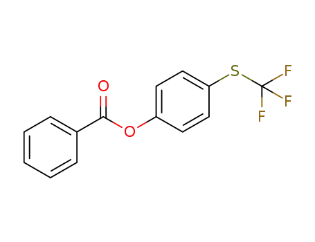 4-((trifluoromethyl)thio)phenyl benzoate