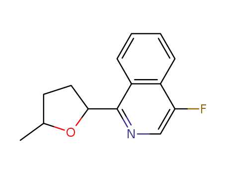 4-fluoro-1-(5-methyltetrahydrofuran-2-yl)isoquinoline