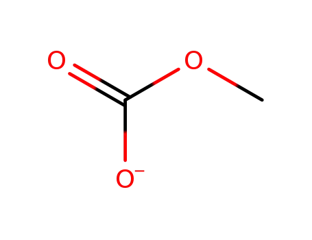 Molecular Structure of 49745-25-7 (Carbonic acid, monomethyl ester, ion(1-))