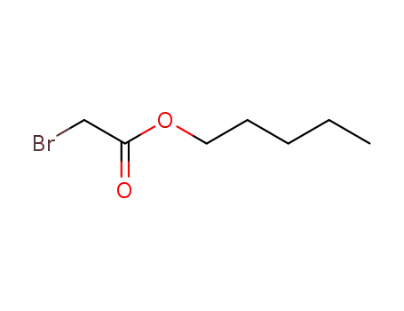 Molecular Structure of 52034-03-4 (Acetic acid, bromo-, pentyl ester)