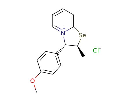 trans-3-(4-methoxyphenyl)-2-methyl-2H,3H-selenazolo[3,2-]pyridin-4-ium chloride