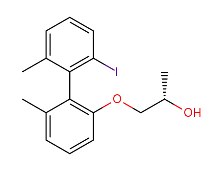 (S)-1-(((R)-2'-iodo-6,6'-dimethyl-[1,1'-biphenyl]-2-yl)oxy)propan-2-ol