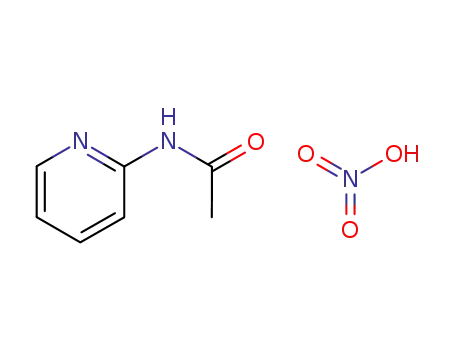 N-[2]pyridyl-acetamide; nitrate