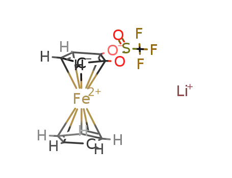 lithium 2-(trifluoromethylsulfonyl)ferrocenolate