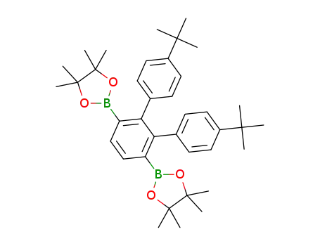 2,3-di-(4-tert-butylphenyl)-1,4-bis(4,4,5,5-tetramethyl-1,3,2-dioxaborolan-2-yl)benzene
