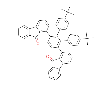 4,4'-(4,4''-di-tert-butyl-[1,1':2',1''-terphenyl]-3',6'-diyl)bis(9H-fluoren-9-one)