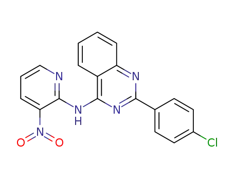 2-(4-chlorophenyl)-N-(3-nitropyridin-2-yl)quinazolin-4-amine