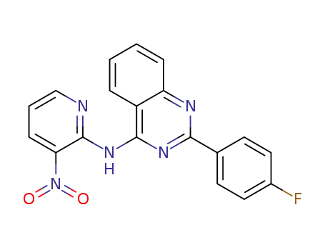 2-(4-fluorophenyl)-N-(3-nitropyridin-2-yl)quinazolin-4-amine