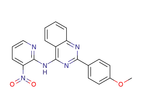 2-(4-methoxyphenyl)-N-(3-nitropyridin-2-yl)quinazolin-4-amin