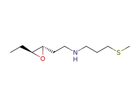 rac-N-(2-((2R,3R)-3-ethyloxiran-2-yl)ethyl)-3-(methylthio)propan-1-amine