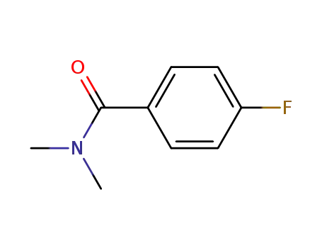 Molecular Structure of 24167-56-4 (4-Fluoro-N,N-dimethylbenzamide)