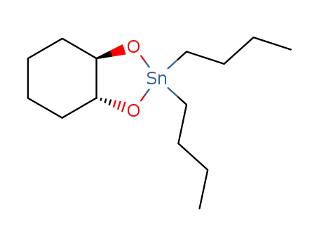 trans-4,5-hexahydrobenzo-1,3-dioxa-2-stannolane-Bu2