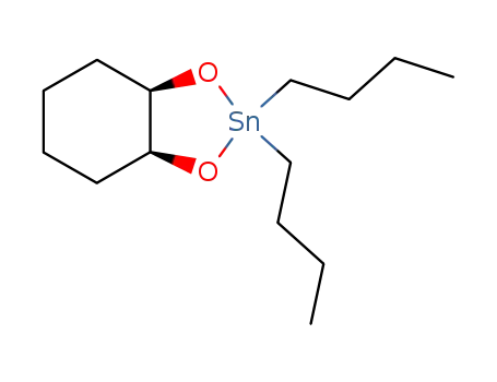 Molecular Structure of 5271-62-5 (1,3,2-Benzodioxastannole, 2,2-dibutylhexahydro-, cis-)