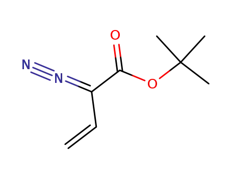 t-butyl 2-diazobut-3-enoate