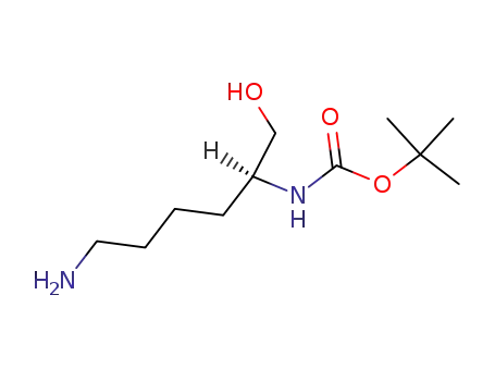 tert-butyl (S)-(6-amino-1-hydroxyhexan-2-yl)carbamate
