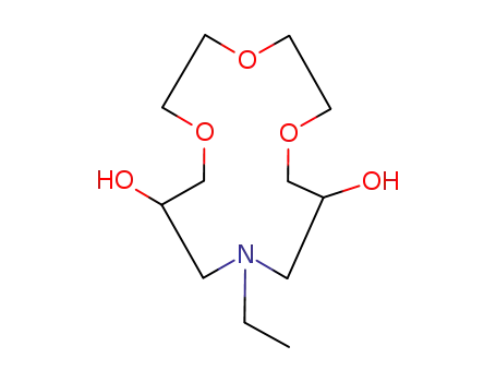11-Ethyl-1,4,7-trioxa-11-azacyclotetradecane-9,13-diol