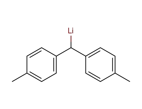 Molecular Structure of 68695-92-1 (Lithium, [bis(4-methylphenyl)methyl]-)