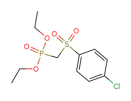 diethyl<<(p-chlorophenyl)sulfonyl>methyl>phosphonate