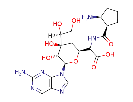 Molecular Structure of 61991-08-0 (Amipurimycin)