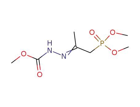 [2-(Methoxycarbonyl-hydrazono)-propyl]-phosphonic acid dimethyl ester