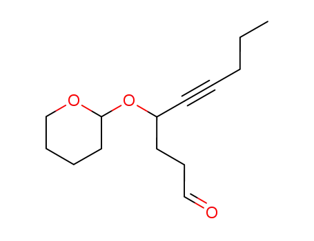 4-(Tetrahydro-pyran-2-yloxy)-non-5-ynal