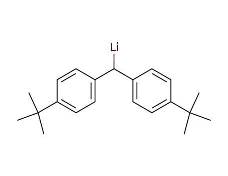 Molecular Structure of 110426-35-2 (Lithium, [bis[4-(1,1-dimethylethyl)phenyl]methyl]-)
