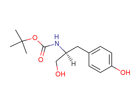 Carbamicacid, N-[(1S)-2-hydroxy-1-[(4-hydroxyphenyl)methyl]ethyl]-, 1,1-dimethylethylester