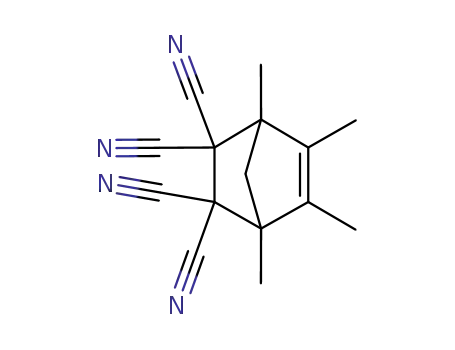 5,5,6,6-tetracyano-1,2,3,4-tetramethylbicyclo<2.2.1>hept-2-ene