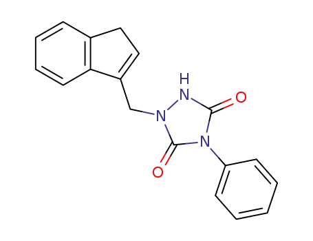 1-(3-1H-indenylmethyl)-4-phenyl-1,2,4-triazolidine-3,5-dione