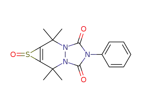 2,2,6,6-Tetramethyl-1-oxo-4-phenyl-2,6-dihydro-1H-1λ4-thia-2a,4,5a-triaza-cyclopropa[f]indene-3,5-dione