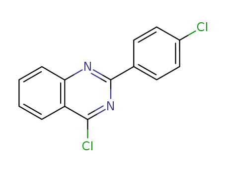 Quinazoline,4-chloro-2-(4-chlorophenyl)-