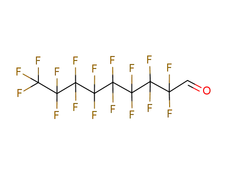 Molecular Structure of 63967-40-8 (2,2,3,3,4,4,5,5,6,6,7,7,8,8,9,9,9-Heptadecafluorononanal)
