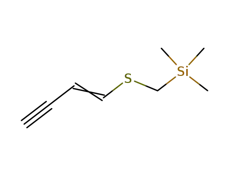 1-trimethylsilylmethylthio-1-buten-3-yne