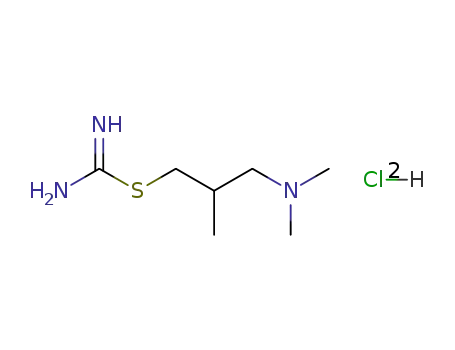 3-(dimethylamino)-2-methylpropyl carbamimidothioate dihydrochloride